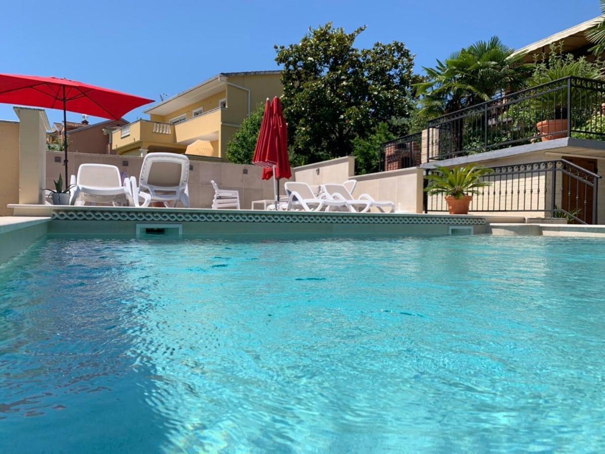 Grand Pool Apartment Ika-Opatija Dış mekan fotoğraf