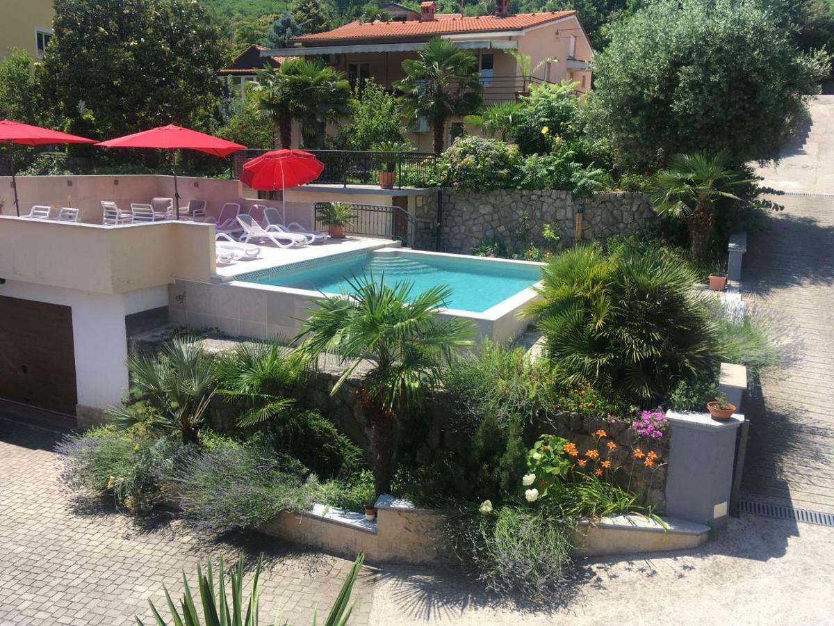 Grand Pool Apartment Ika-Opatija Dış mekan fotoğraf